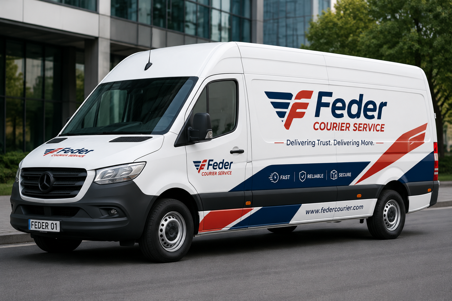 Delivers Parcels On Time